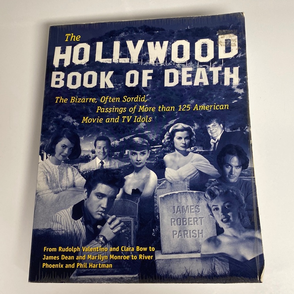 The Hollywood Book Of Death Paperback Book